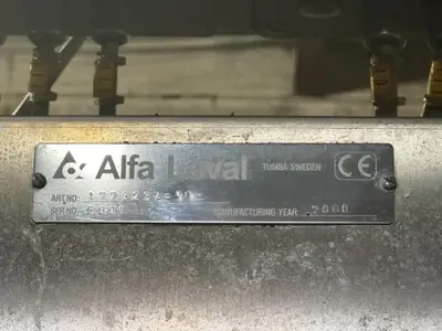 Used 1996 ALFA LAVAL VNPX 510 SGD 34 GS Disc Automatic Centrifuges Ohio US | HGR 24 #729526