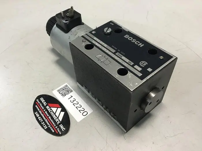 Used BOSCH 081WV10P1V1012WS024/00D51 Valves/Fittings Michigan US | Ideal Machinery #710577