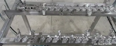 Used Inline Filling Systems 14-Head Automatic Inline Pressure Filler