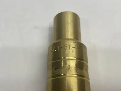 New | in-Stock Tregaskiss Slip-On Air Cooled Nozzle 5/8″ bore, flush tip, brass Nozzles Michigan US | Maverick Industrial Sales #1391327