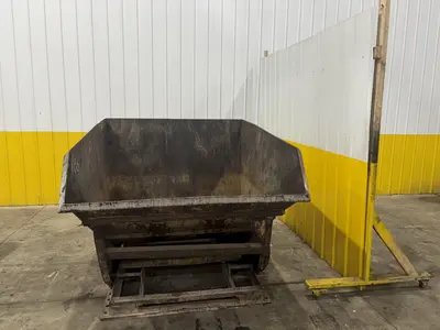 60" X 65" X 50" DUMP HOPPER: STOCK #22892