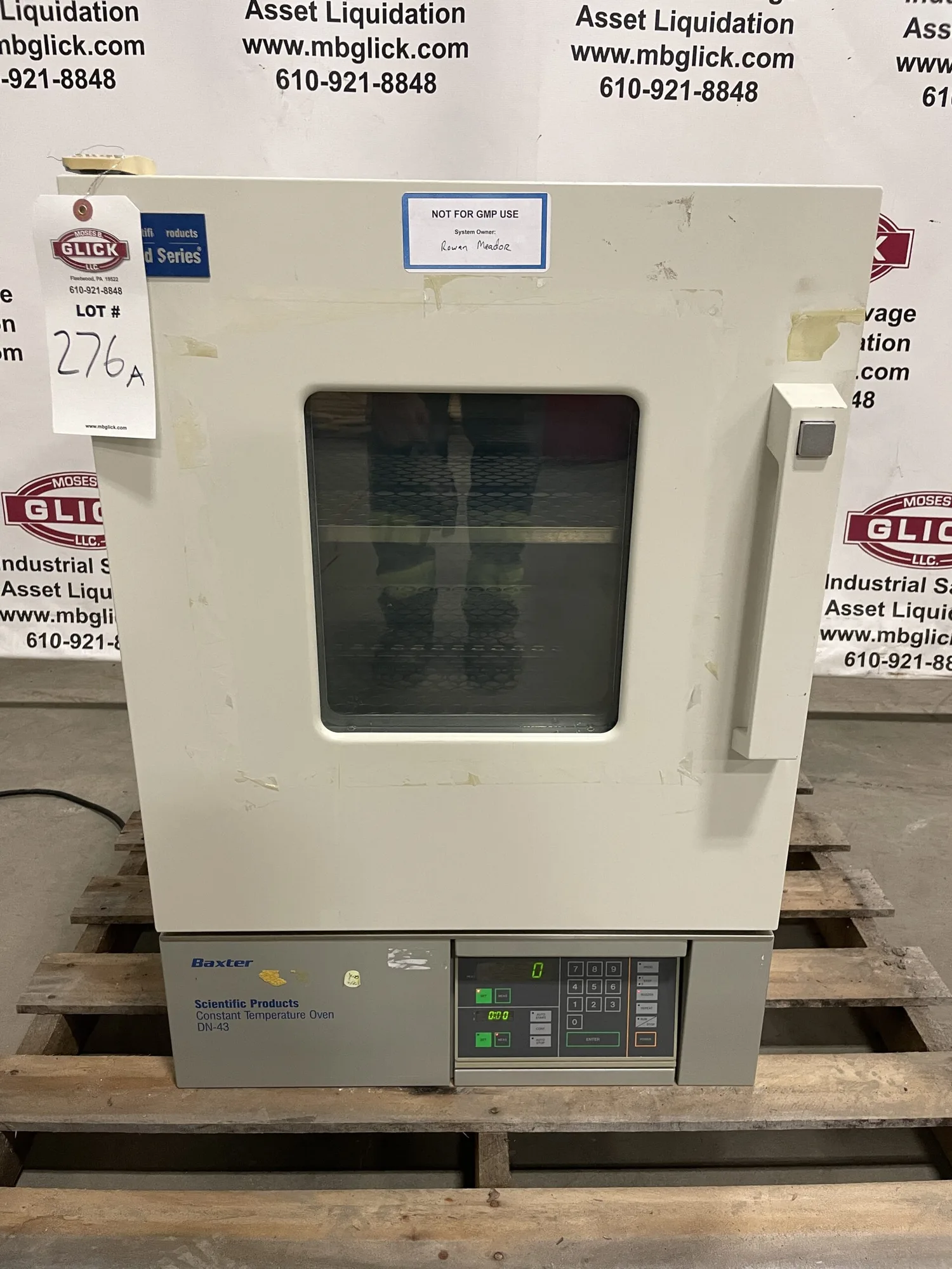 Baxter Scientific Products DN-43 Constant Temperature Oven 50 °C to 250 °C