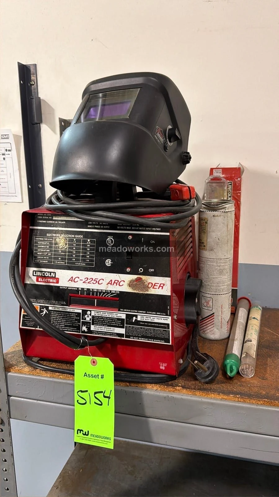 Used Lincoln Electric AC-225C Arc Welders Illinois US | Meadoworks #1514594