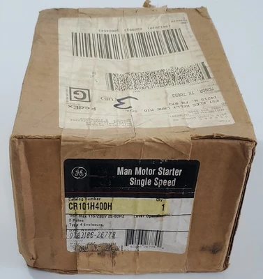 NEW General Electric CR101H400H