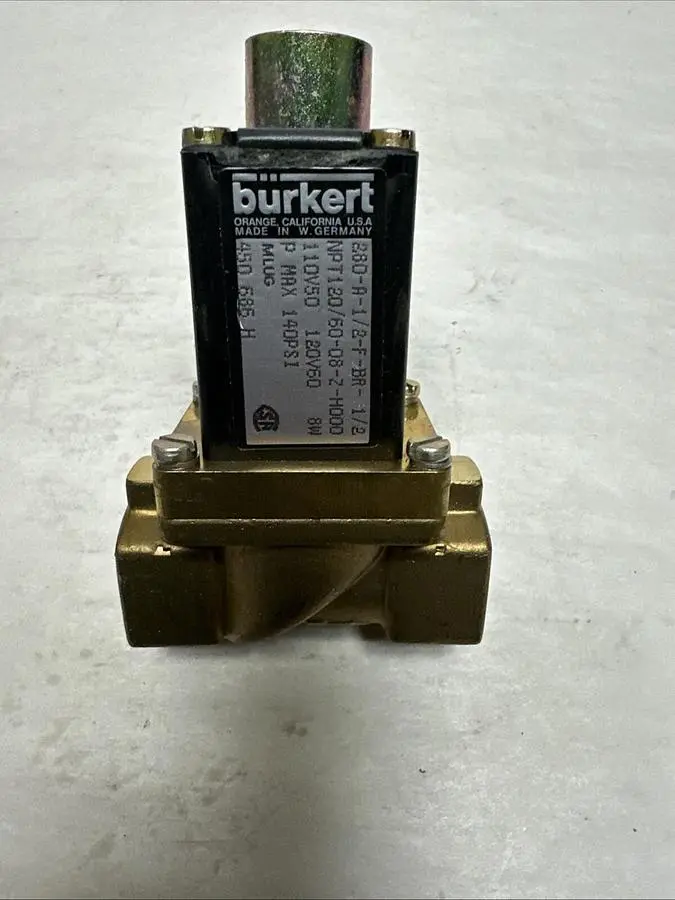 New | in-Stock BÜRKERT 2850-A-1/2-F-BR-1/2 Pump & Valve Parts Ohio US | Surplus Asset Holdings #1241536