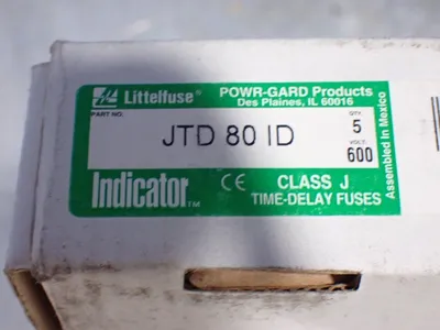 New | in-Stock LITTELFUSE JTD 80 ID Fuses Ohio US | HGR 24 #755096