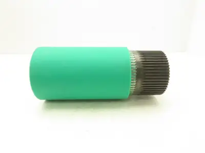 Mantissa 000-127-31  4" Drive Roller Pulley for Belt Conveyor Green Poly