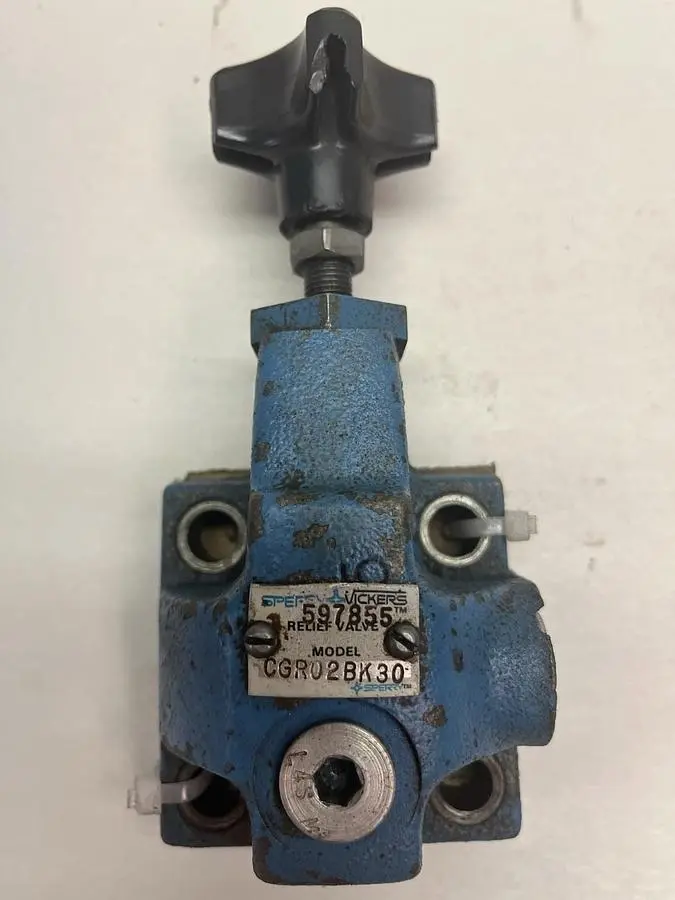 Used VICKERS CGR-02-BK-30 Pump & Valve Parts Ohio US | Surplus Asset Holdings #1241030