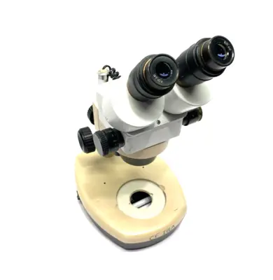 USED LW SCIENTIFIC ADJUSTABLE DUAL LENS OBSERVING MICROSCOPE