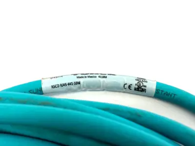 Used Turck Double-Ended Industrial Ethernet Cordset U-43774 PLC Ethernet Equipment Michigan US | Maverick Industrial Sales #1392901