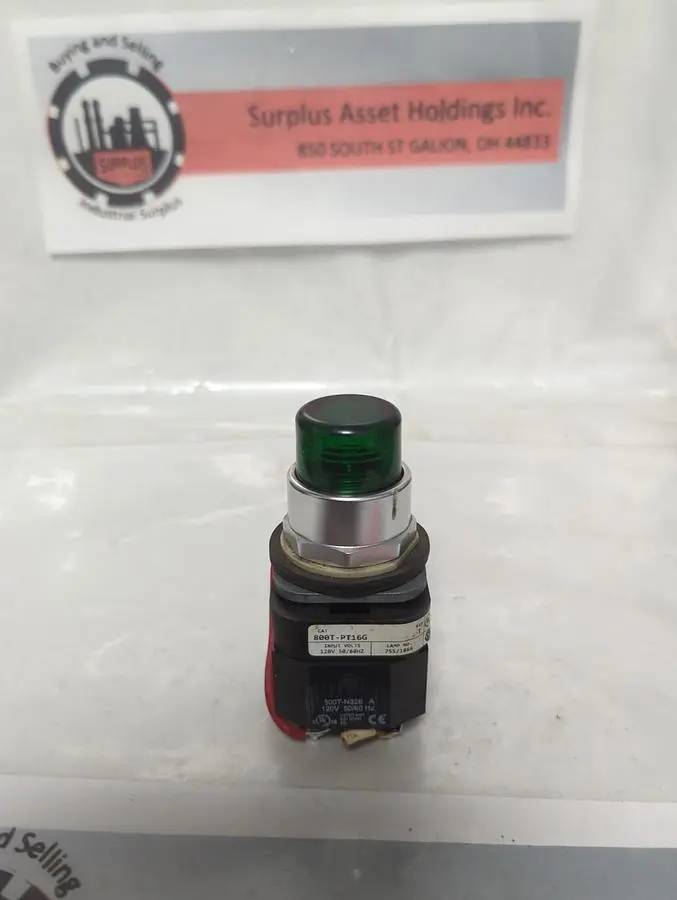 Used ALLEN BRADLEY 800T-PT16G Industrial Controls Ohio US | Surplus Asset Holdings #1553704