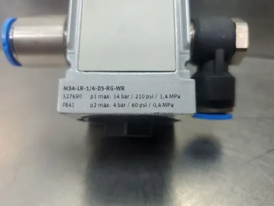 Festo MS4-LR-1/4-D5-RG-WR Pressure Regulator. 4C-2