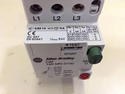 USED ALLEN BRADLEY 140-MN-0100 SER D