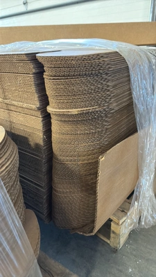 Pallet of boxes 47"x 4"x 4".  Guesstimate is 200+ boxes