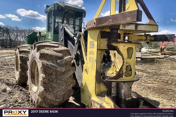 Used 2017 DEERE 843K Feller Bunchers Louisiana US | Proxy Equipment #1385128