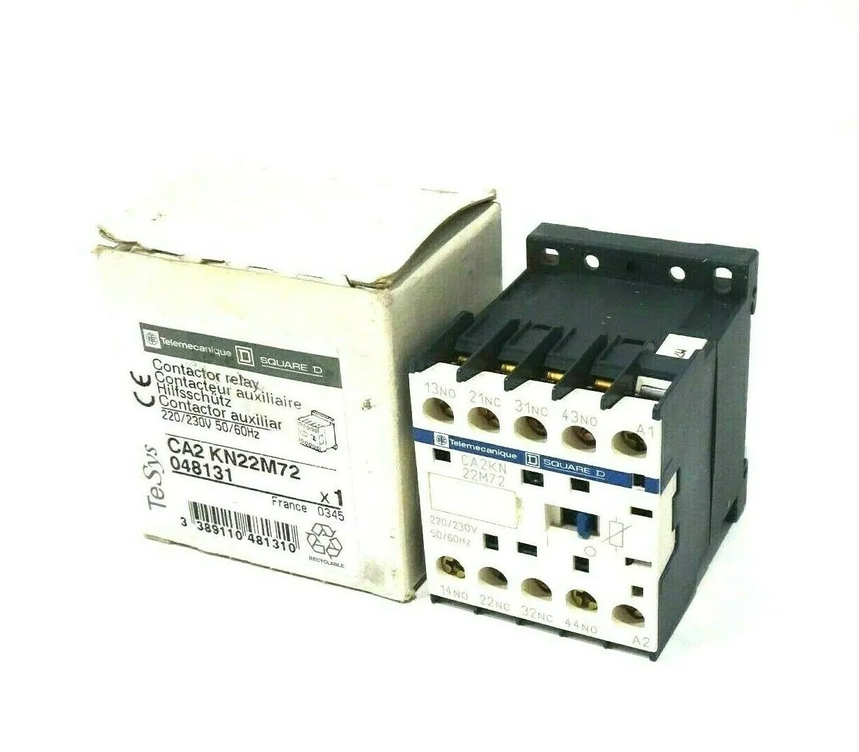 NEW TELEMECANIQUE CA2KN22M72 CONTACTOR RELAY
