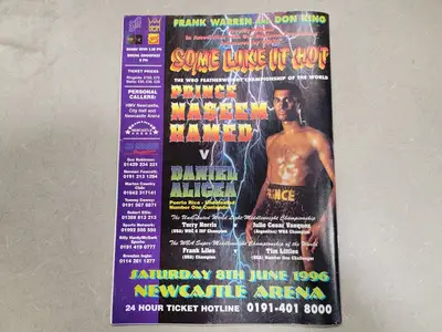 USED BOXING MONTHLY MAY 1996
