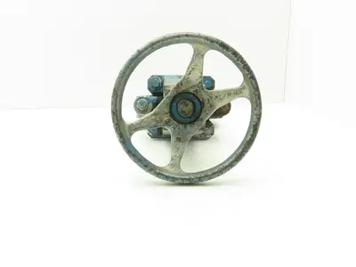 DeZurik 827 Flanged 3" Knife Gate Valve 316SS Rising Stem Metal Seat
