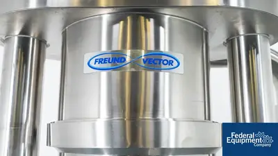USED Freund-Vector Freund Vector Fluid Bed Dryer, Model VFC-LAB3