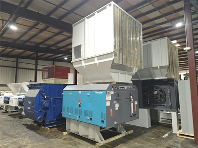 50" x 60" Vecoplan Model V-Eco 1300 Single Shaft Shredder, New 2020