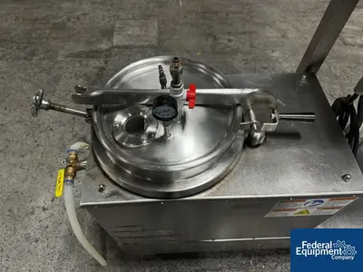 USED Rousselet Robatel 300MM Rousselet Robatel Basket Centrifuge, Model RC30VXR, 316 S/S