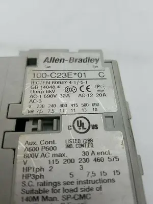 USED ALLEN-BRADLEY 100-C23E*01