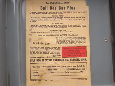 Used BULLDOG _UNKNOWN_ Relays & Switches Indiana US | Arrow Industrial #1440418