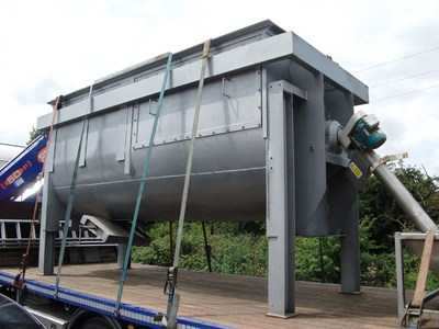 4,300L M/S U Trough Mixer 22 kW