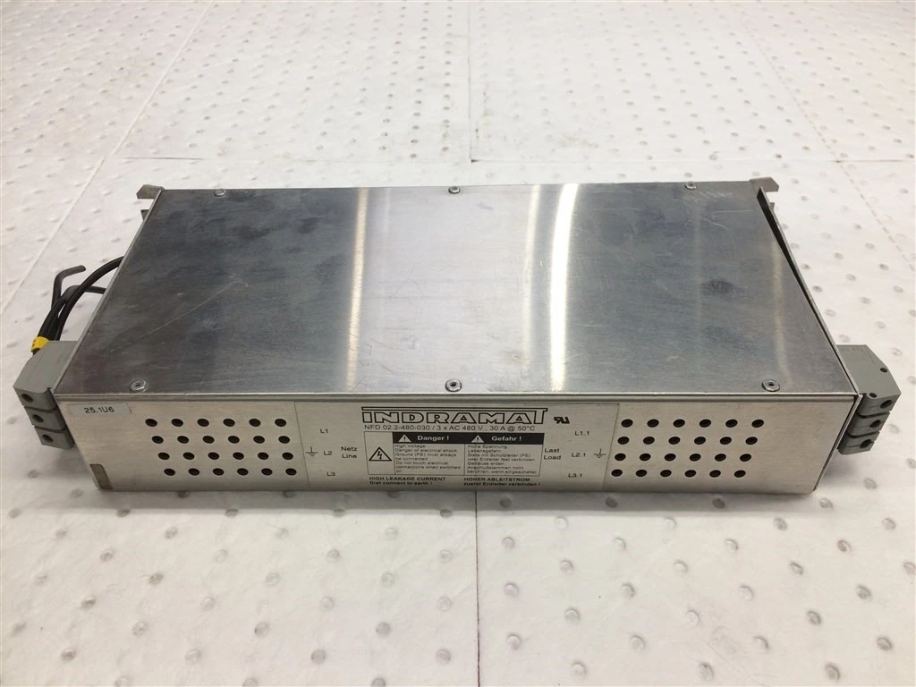 USED INDRAMAT NFD02.2-480-030-FILTER 3*480VAC 30A
