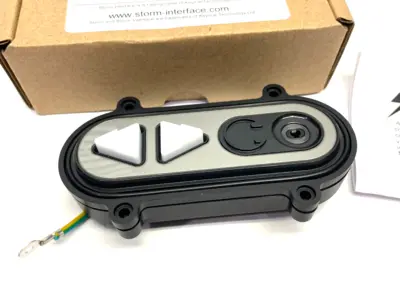 USED STORM INTERFACE AUDIOCOMM MODULE, SILVER, VERTICAL MOUNT