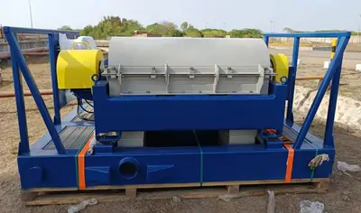 NEW: Kemtron-Elgin ESS-1448-HD2 oilfield decanter centrifuge skid, 316SS.