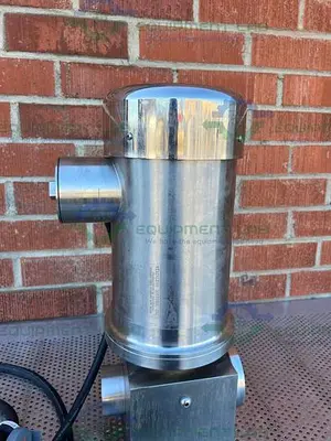 USED STAINLESS MOTORS PG2G14N04B1TG3 WASHDOWN DUTY MOTOR W/ SPIRAL BEVEL REDUCER 3PH