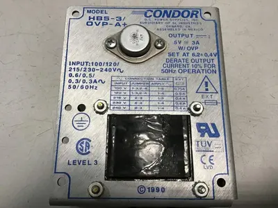 USED POWER ONE HB5-3/OVP-A