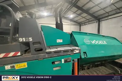 Used 2012 VOGELE VISION 5100-2 Asphalt Pavers Ohio US | Proxy Equipment #1382680