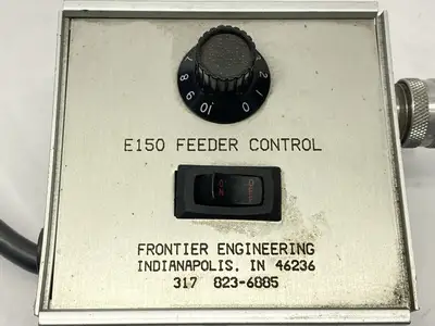 Used Frontier Engineering Feeder Control Electrical Controls Michigan US | Maverick Industrial Sales #1402201