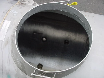 USED AMERICAN PROCESS 75 CU  SOLID BIN BULK SOLID BIN