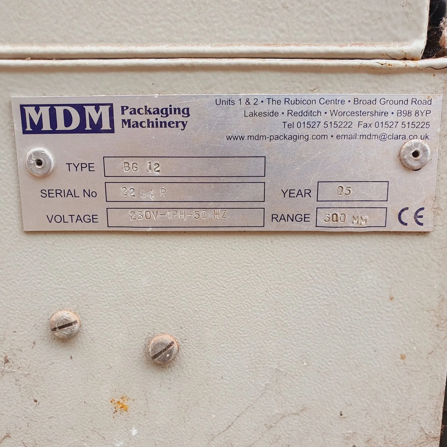 MDM SACHET FILLER