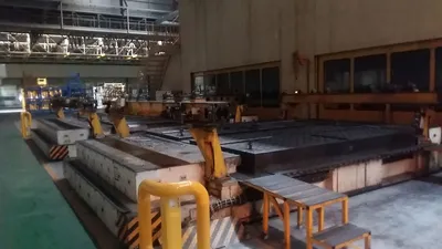 USED 1995 KOMATSU PRESSES KOMATSU K1 3500TON TR.LINE PRESS
