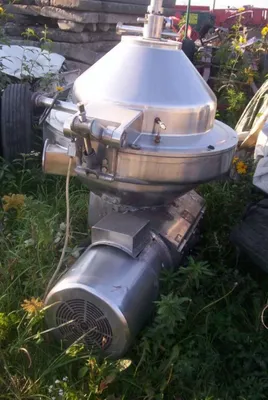 KMA Artern SMZD/10 self-cleaning milk separator, 316SS.