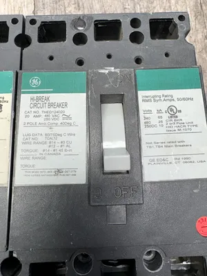 GENERAL ELECTRIC THED124020 TED136050 Electrical/PLC/Automation | ESS Industrial Equipment Sales (8)