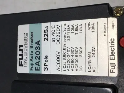 USED FUJI ELECTRIC EA203A-225A
