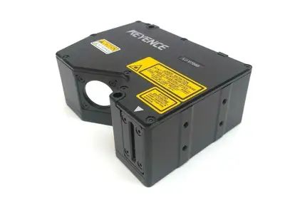 USED KEYENCE HIGH-SPEED 2D LASER PROFILER SENSOR HEAD, DIFFUSE REFLECTION