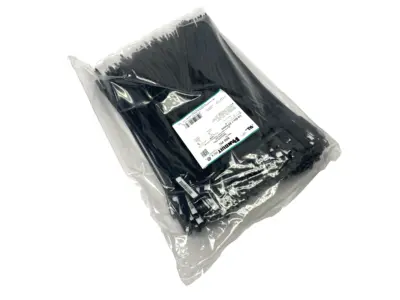 New | in-Stock Panduit Black Weather Resistant Nylon Marker Ties 14.6" Long PKG OF 500 Cable & Wire Michigan US | Maverick Industrial Sales #1397486