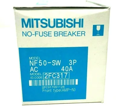 NEW MITSUBISHI NF50-SW-3P-40A CIRCUIT BREAKER NF50-SW NF50SW3P40A