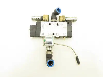 Festo  CPE24-M1H-5LS-3/8 Pneumatic Solenoid Valve 24VDC 3/2 Way
