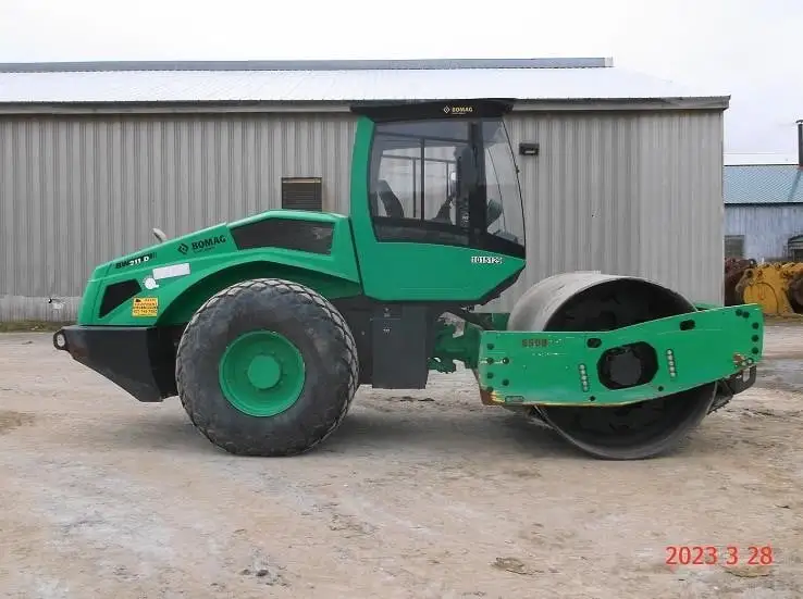Used 2016 BOMAG BW211D-5 Single Drum Rollers New York US | Beck Equipment #1509309