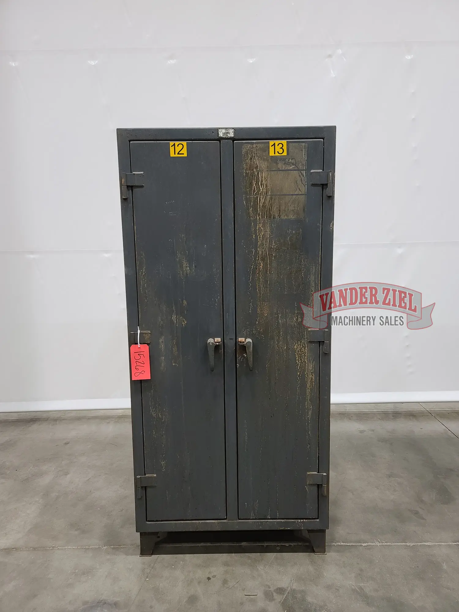 Stronghold 36" x 24" x 78" Heavy Duty Tool Cabinet, 12 Gauge Construction