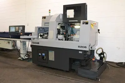 2012 TSUGAMI S206 Swiss Type Automatic Screw Machines | Midstate Machinery (3)