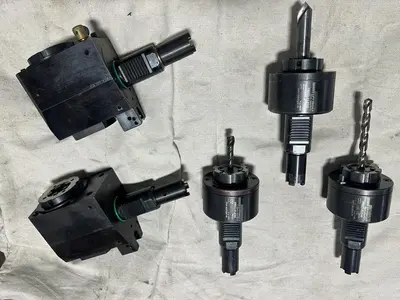 Haas Live Tools for ST Lathes - (3) Axial and (2) Radial