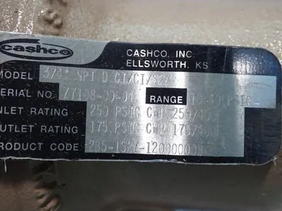 Used CASHCO 3/4NPTDCI/CI/S2/ Pumps Ohio US | HGR 24 #776457